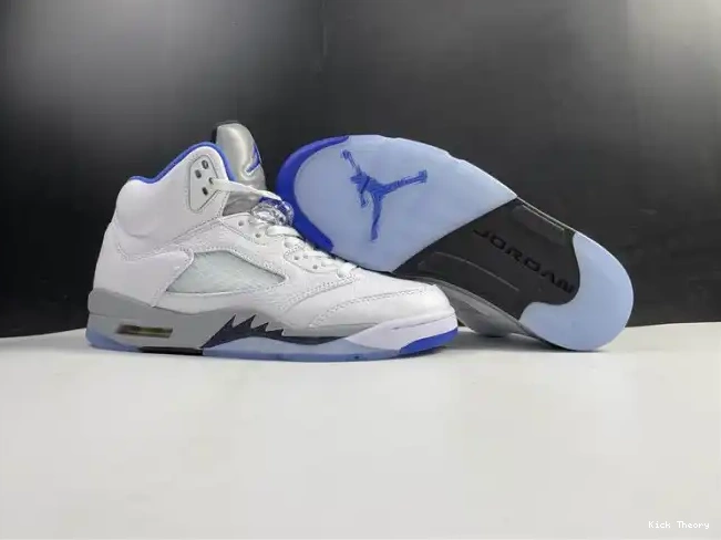 Kick Theory (2021) Stealth Jordan Retro White 5 DD0587-140 Air 0508
